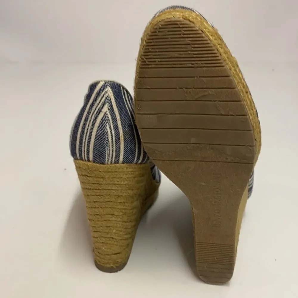 Enzo‎ Angiolini Steffo Round Toe Espadrilles Size 9.5 A10